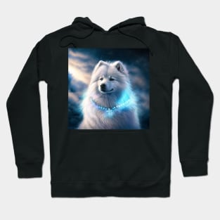 Glowing Samoyed Hoodie